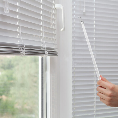 2Stk Transparente PVC Vorhangöffner Robust Universal 2