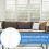2Stk Transparente PVC Vorhangöffner Robust Universal 6
