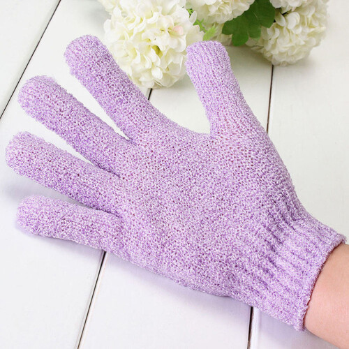 2Stk Duschpeeling Badehandschuhe Aus Nylon Für Körperpeeling ( ) 1