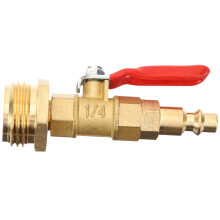 Winterize Adapter Messing Einfache Blow-Outs 1/4 Äußeres Gewinde