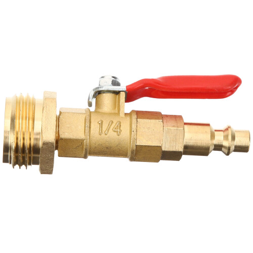 Winterize Adapter Messing Einfache Blow-Outs 1/4 Äußeres Gewinde