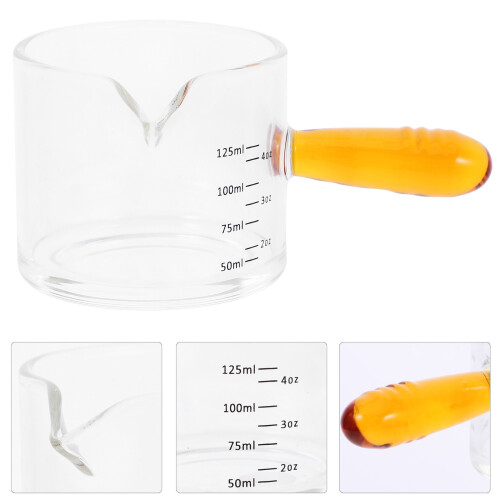 Clear Milchkrug Messbecher Für Sahne Soßen Servieren 1