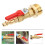 Winterize Adapter Messing Einfache Blow-Outs 1/4 Äußeres Gewinde 3