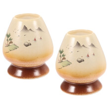 2Stk Matcha Besen Ständer, Halter Aus Keramik Für Teebesen