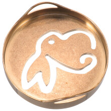 Golden Copper Incense Ash Press Mold DIY Fragrance Tool for Home