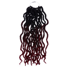 Nu Locs Häkelzöpfe Haar Faux Locs Häkelzopf Perücke Für