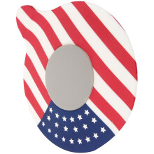 Shower Hair Drain Catcher Bathroom Usa Flag Abflussabdeckung