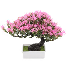 3Stk Künstlicher Kiefernbonsai Tischbaum Heimdekoration