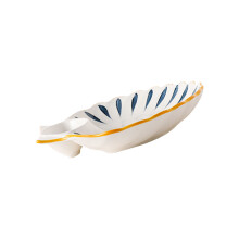 Schalenförmige Keramikplatte Für Sushi Japanische Art