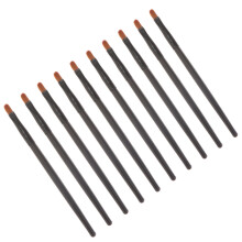 10Stück -Makeup- Mit Holzgriff Schwarz