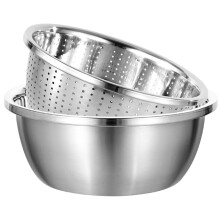1 Set Haushalts-Gemüsesieb Multifunktionales Obstsieb Mischschüssel