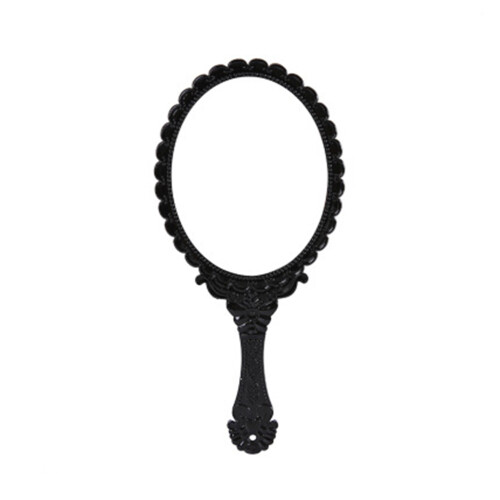 Creative Retro Make-up Spiegel Tragbar Schwarz