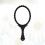 Creative Retro Make-up Spiegel Tragbar Schwarz 5