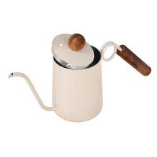 Gooseneck Kaffeekanne Mit Holzgriff Für Übergießen 350 Ml
