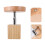Holz Deckenleuchte E27 Einflammig Für 3