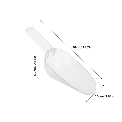 2Stk Eisportionierer Transparent Für Süßigkeitenbuffet 1