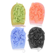 4Stk Duschhandschuhe Für Körperpflege Peeling Rückenwaschung