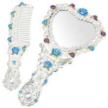 1 Set Vintage Kosmetikspiegel Faltbarer Handspiegel Für