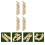 4St Kunstnierlook Knoflook Hangend Foam Decoratie Wit 5