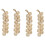 4St Kunstnierlook Knoflook Hangend Foam Decoratie Wit 6