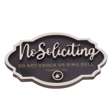 Funny No Soliciting Schild: Haustürgeschäfte, Nicht Klingeln