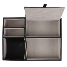 Watchglas Halter PU Leder Schreibtischunterlage Organizer Büro Zuhause