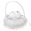 Wedding Ring Pillow Herzförmig Spitze Mit Griff 5