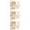 3 Sets Holz Alphabet Graffiti Unlackierte Basteln 10