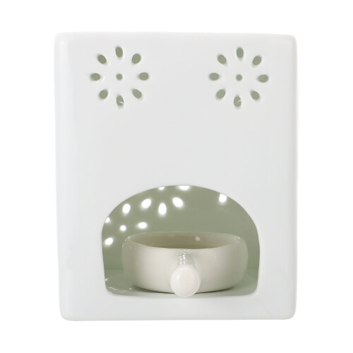 1 Set Keramik Aromabrenner Kerzenhalter Räucherstäbchen Diffusor 2