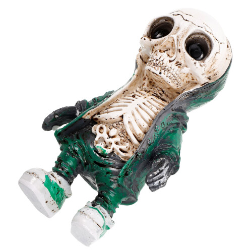 2Stück Harz Skelett Für Garten Und