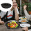 Shell Shaped Dessertteller Mehrzweck Salatteller Salatteller 4