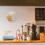 5Stk Mond-Design Hängender Kalender 6