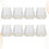 8Stk Vertikal Gestreifte Puddingflaschen 130Ml Mit Deckel 4