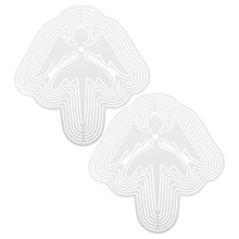 2Stk Dekorative Windspiele Für Draußen, Hängend Für Balkon Und Garten