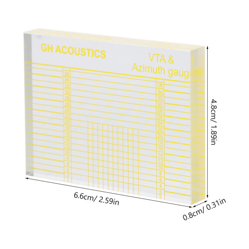 Acryl Vinyl Messschieber Für Phono Tonabnehmer 1