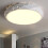 Geometrische Deckenleuchte Runde LED Innenlampe Mit Dimmfunktion 30 Cm 5