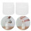 5 Sojamilch Filterbeutel Premium Wiederverwendbar Groß 30x30 Cm 2