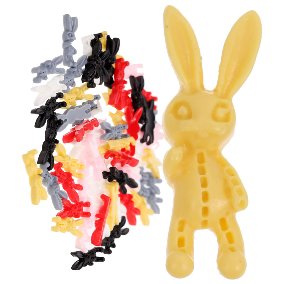 60 Sztuk Wisiorki ZająCzek Diy Dekoracja Na Paznokcie-image