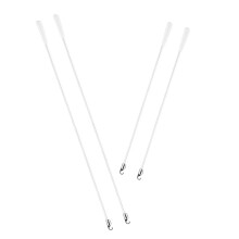 4Stk 12/17 Zoll Jalousie Ersatzgriffe Mit Fiberglasstab Und Haken