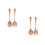 2 Sets Salatbesteck Mit Ergonomischem Löffel Gabel 7