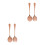 2 Sets Salatbesteck Mit Ergonomischem Löffel Gabel 10