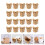 20Pièces Boîtes À En Kraft Fond Plat 3