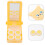 1 Set Organizer, Auslaufsicher, Tragbar, 3