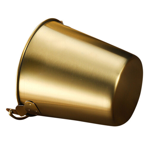 Chip Serving Bucket Mini Metall Eimer Mehrzweck Eimer Eiswürfel Eimer
