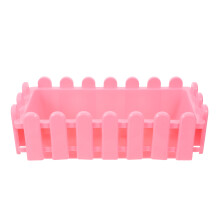 Double-Layer Fence Kunststoff Grün Pink