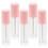 5St Roze Lippenbalsem Tubes ABS Herbruikbaar Mini Voor 1