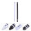 2Pcs Universal Silicone Stylus Digital Pen for Tablet Assorted Colors 4