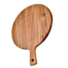 Runde Pizzaplatte Steakplatte Servierbrett Aus Holz Schneidebrett