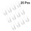 25Stk Mini Dessertbecher Transparent Für Pudding Mousse Zu Hause 6