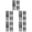 100 Stuks Kam Met Plastic Spiraal Miss 6